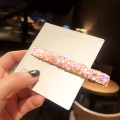 Rhinestone Hair Clip Decorative Hairpin for Baby Girls
