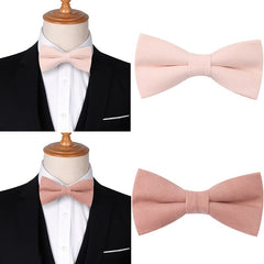 Macaron Solid Men's Bow Tie for Shirt