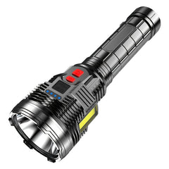 5000LM High Power Flashlight Multifunctional Charging Torch with Side Light COB