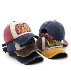Unisex Sunshade Patchwork Breathable Baseball Cap Outdoor Sport