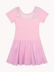 Girl's Ballet Dance Dress Athletic Cotton Stretch Short