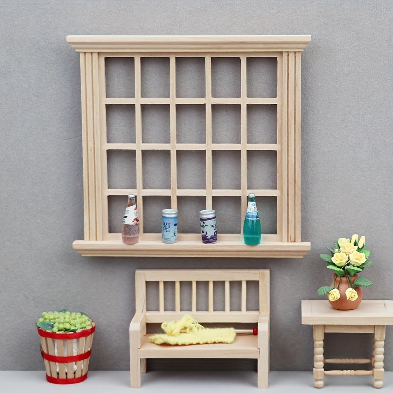 1/12 Dollhouse Mini Furniture Blank Door & Window Material
