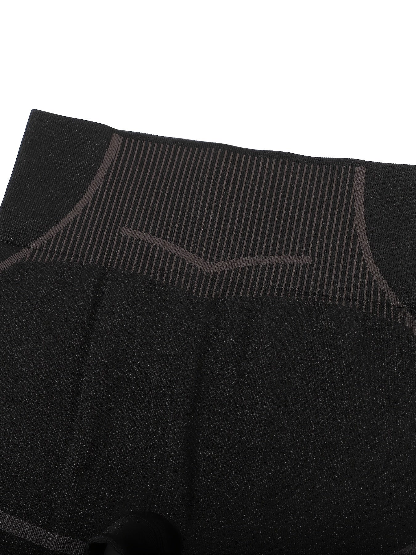 Striped Yoga Pants with Side Pocket Women's Leggings