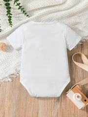 Baby Boys Rawr Short Sleeve Onesie