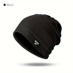 Double Layer Warm Cap Scarf 2 In 1 Winter Riding Cap Windproof Skull Cap