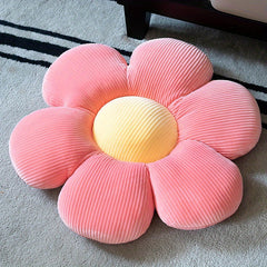 Sunflower Plush Pillow Soft & Comfortable Sunflower Cushion