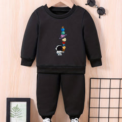 Astronaut & Planets Baby Sweatshirt Trousers Set