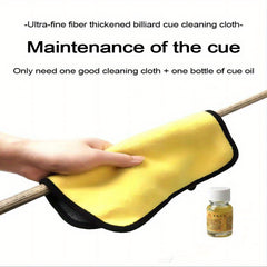 Cue Cleaning Towel Snooker Maintenance Cloth Anti-Cracking