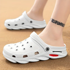 Unisex Lightweight Comfy Clogs Hollow Out Non Slip Garden Shoes