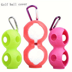 Silicone Golf Ball Holder for 2 Balls