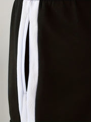 Men's Drawstring Sweatpants With Flap Pockets Active Trousers
