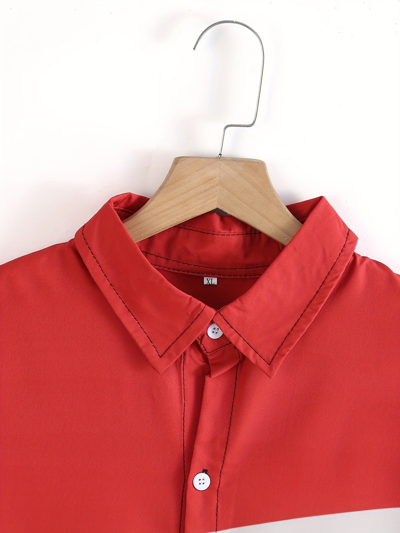 Men's Retro Car Print Camp Collar Bowling Shirt Short Sleeve