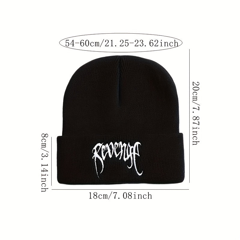 Warm Knitted Hat for Big Head Circumference