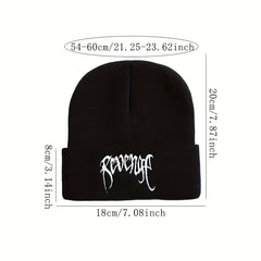 Warm Knitted Hat for Big Head Circumference
