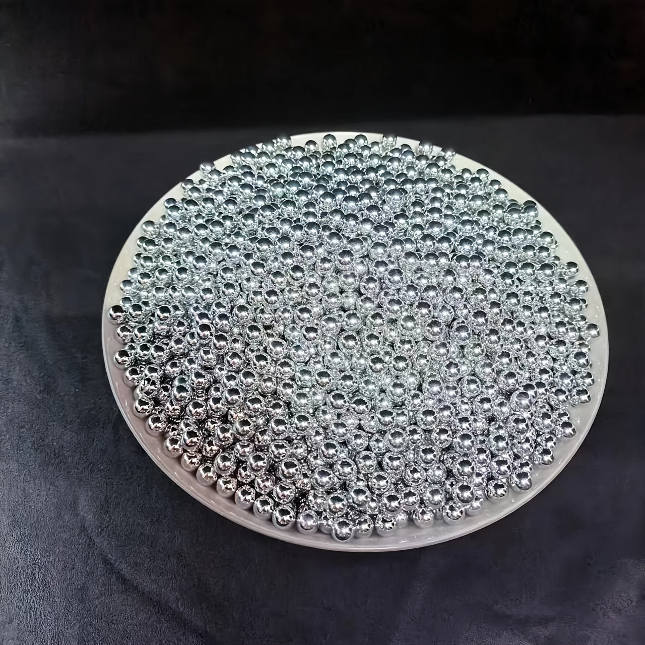 200pcs 7mm Galvanized Steel Ball Bearing Decorative Ball