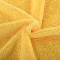 Rabbit Fur Fabric Clothing Vest Scarf Pillow DIY Toy Plush Material