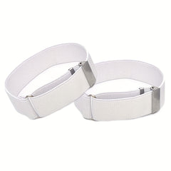 2pcs Elastic Armband Shirt Garter Sleeve Holders