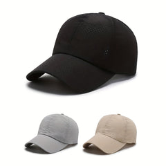 Breathable Quick Drying Sun Protection Baseball Cap for Outdoor Fishing