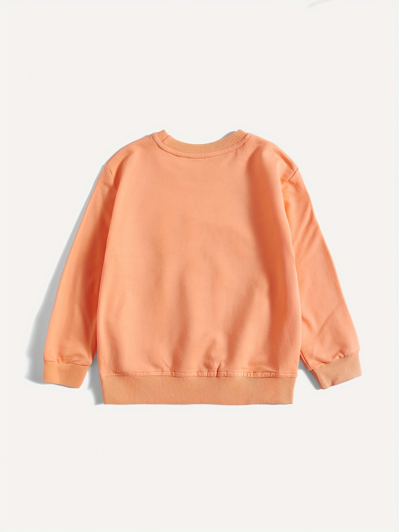 Boys Cotton Pullover Sweatshirt Long Sleeve Crew Neck Tops
