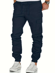 Men's Cargo Pants Relaxed Fit Drawstring Jogger