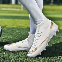 Men's High Top Non Slip AG Football Cleat Professional Outdoor Soccer Cleats