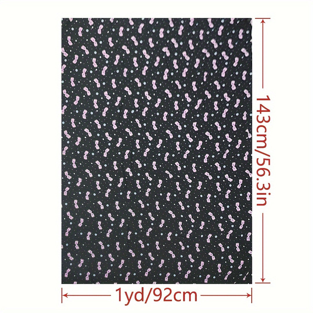 1pc Faux Cotton Fabric Diy Cloth Dress Pants Quilt Covering 1yard Cut Size