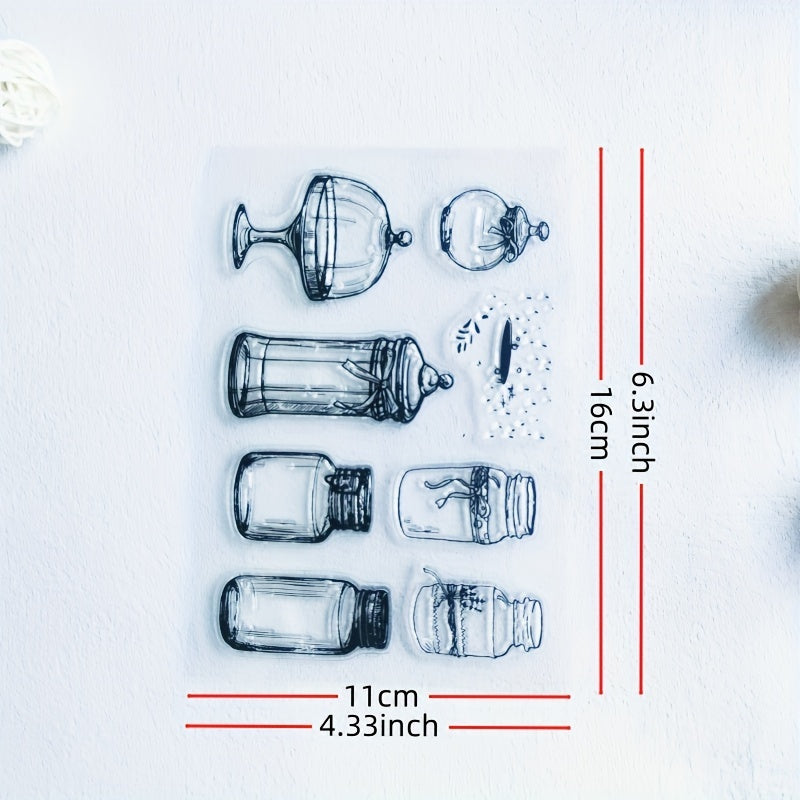 Clear Silicone Stamp for Card Making and Scrapbook Album DIY Crafts
