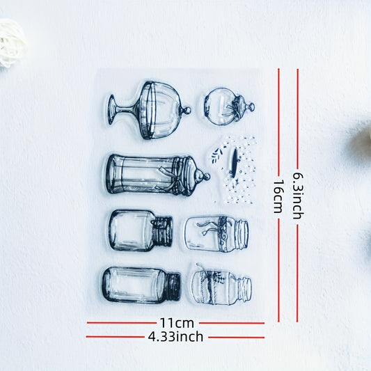 Clear Silicone Stamp for Card Making and Scrapbook Album DIY Crafts