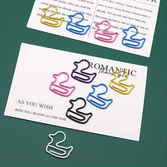 Duck Paper Clip Bag Shaping Line Mixed Pin Office Supplies
