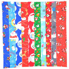Christmas Patterns DIY Cloth Strips Set - Sewing Supplies
