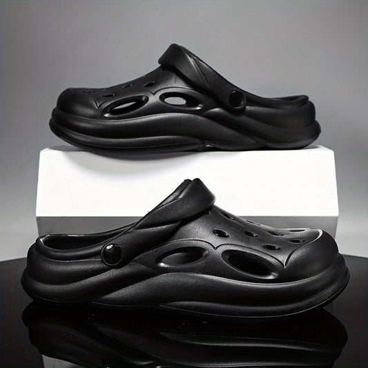 Men's Soft Closed Toe Sandals Walking Shoes
