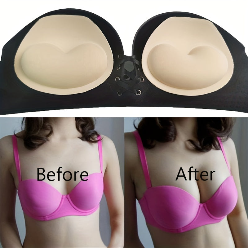 Breathable Anti-concave Chest Enhancer Pads for Women's Lingerie
