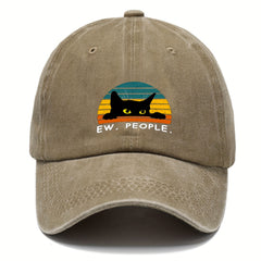 Casual Washed Cotton Baseball Cap Sun Hat Men Women