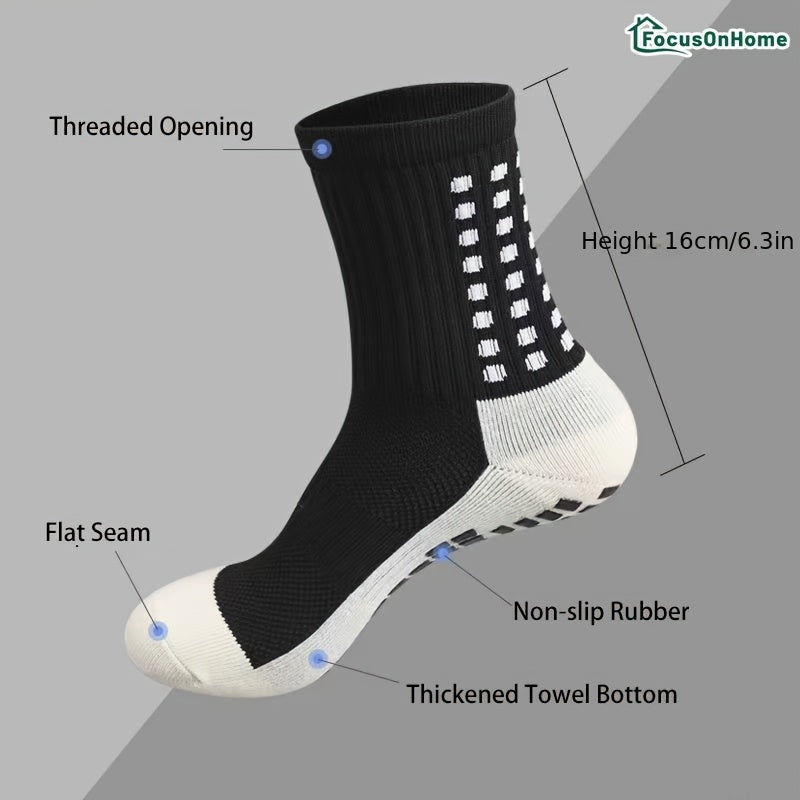 Outdoor Non-slip Thick Football Crew Socks