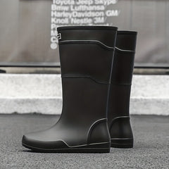 Women's Waterproof Non slip Rain Boots Comfortable High Tube Outdoor Rain Boots