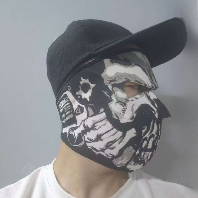 Skull Camo Full Face Mask for Men
