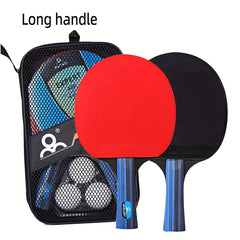 Double-Sided Anti Adhesive Training Racket Set For Beginner Table Tennis