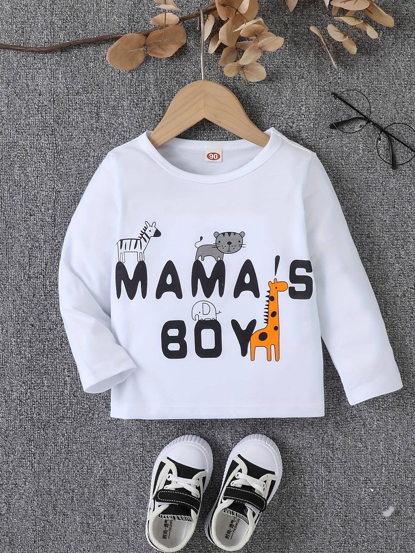 MAMA'S BOY Boys Sweatshirt for Spring Fall