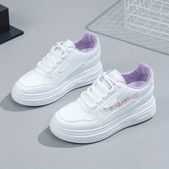 Women's Graphic Print High Top Lace Up Sneakers