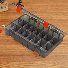 1PC Transparent Plastic Tool Box Part Classification And Organization Box