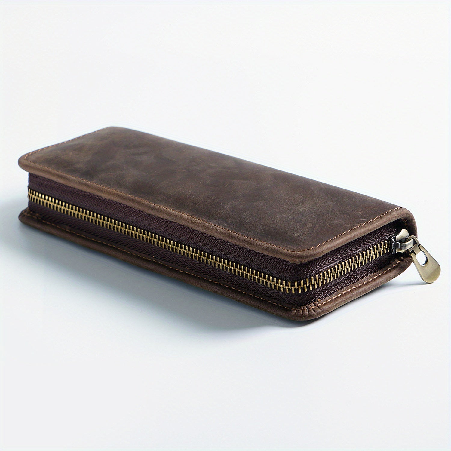 Faux Leather Pencilcase for School and Office Supplies