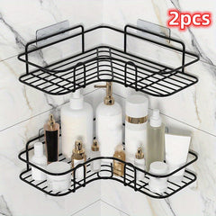 Punch Corner Shelf Bathroom Rack Wall Mounted Storage