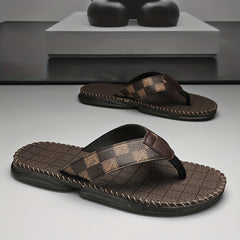 Men's Thong Sandals Non Slip Flip flops Beach Shoes