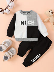 Toddler Boy's Sweatshirt & Trousers Set Fall Winter Tracksuit
