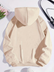 Christmas Gnomes Print Hoodie Casual Sweatshirt