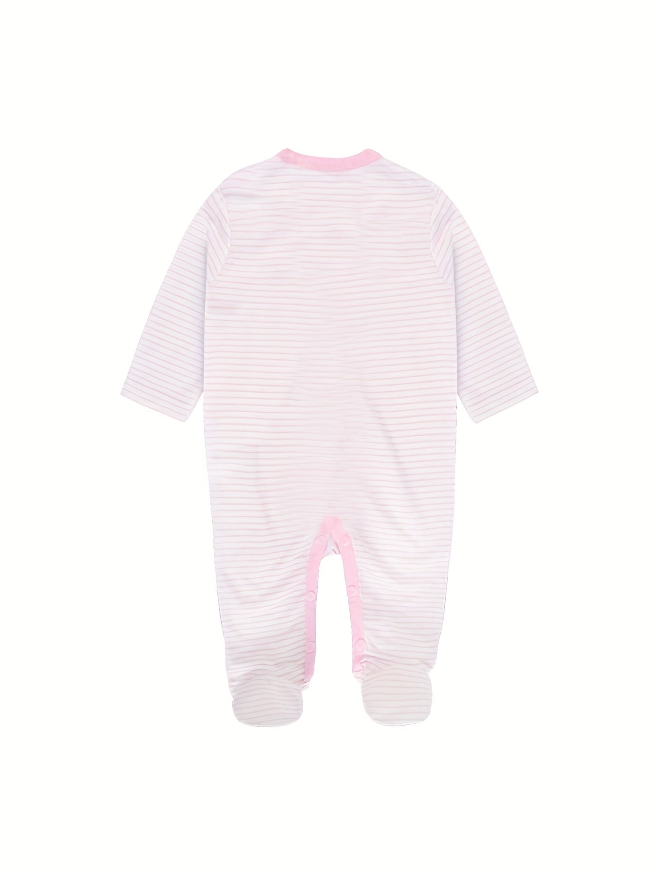 Baby Girls Long Sleeve Cotton Romper 3pcs Set