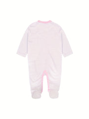 Baby Girls Long Sleeve Cotton Romper 3pcs Set