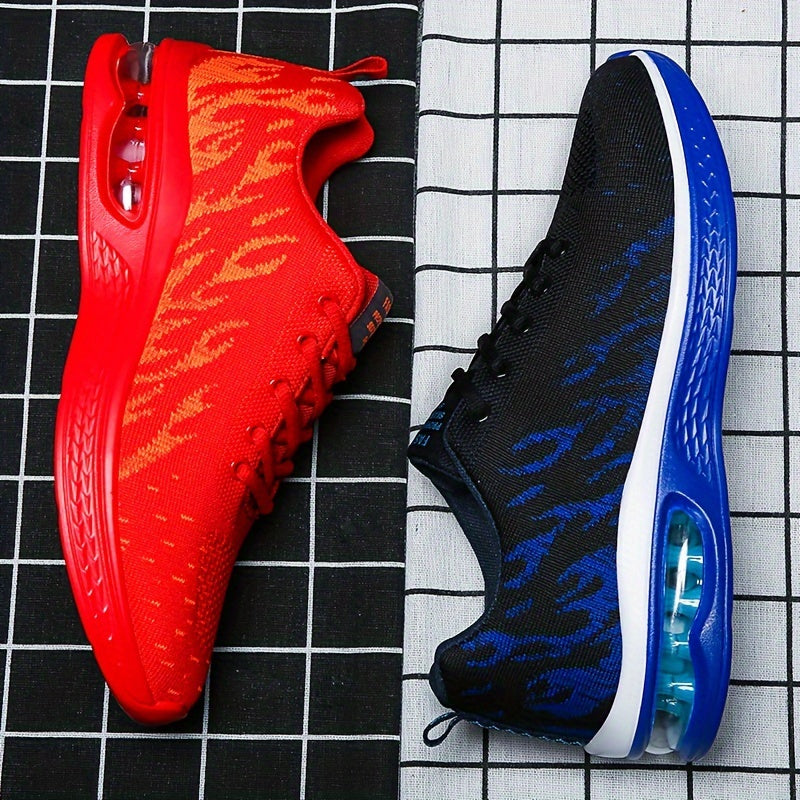 Men's Air Cushion Running Sneakers Non Slip Breathable Shoes