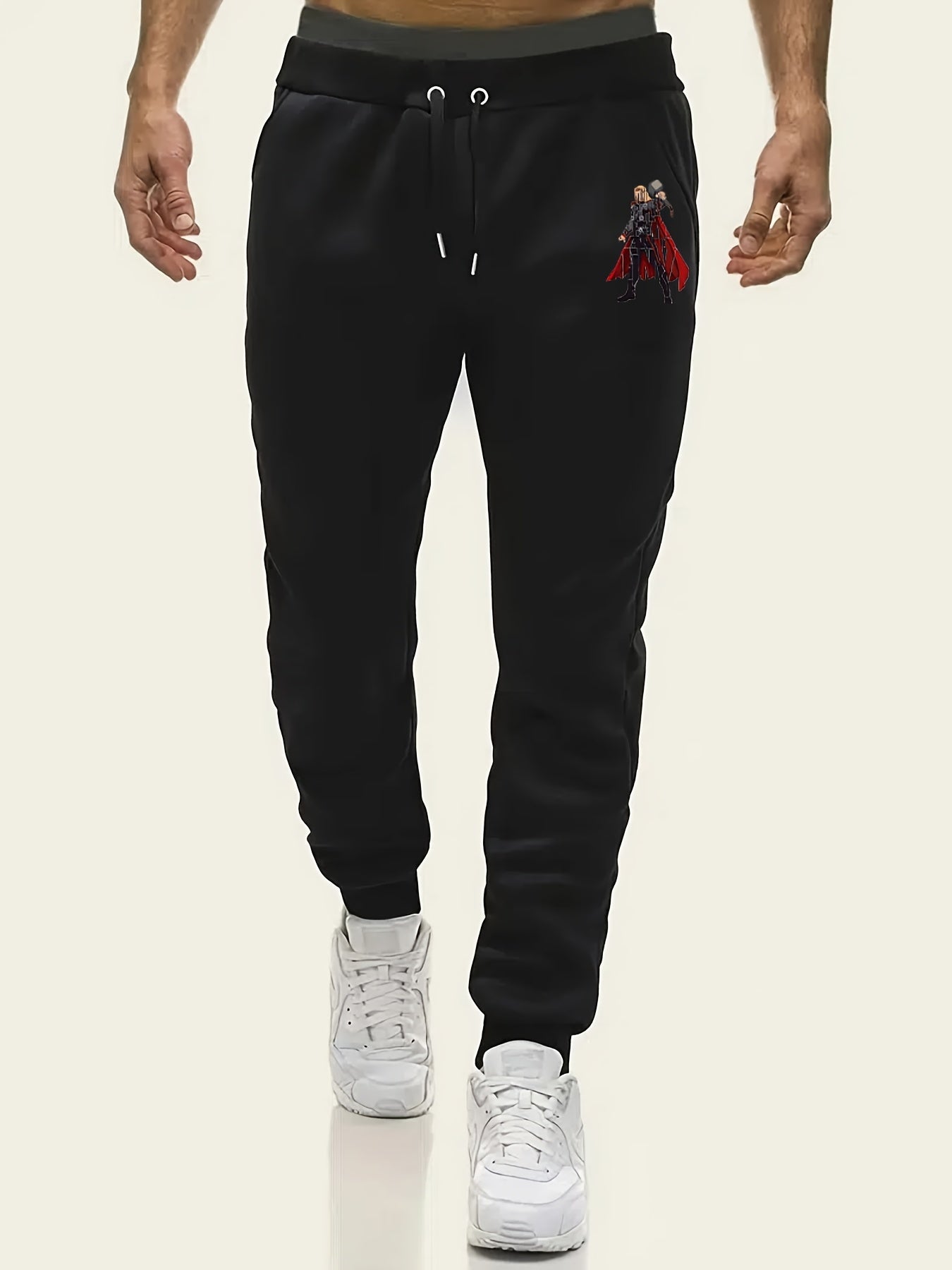 Men's Cartoon Print Sports Pants