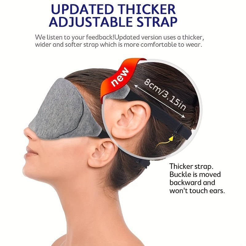 Adjustable Strap Eye Mask for Sleep Nap